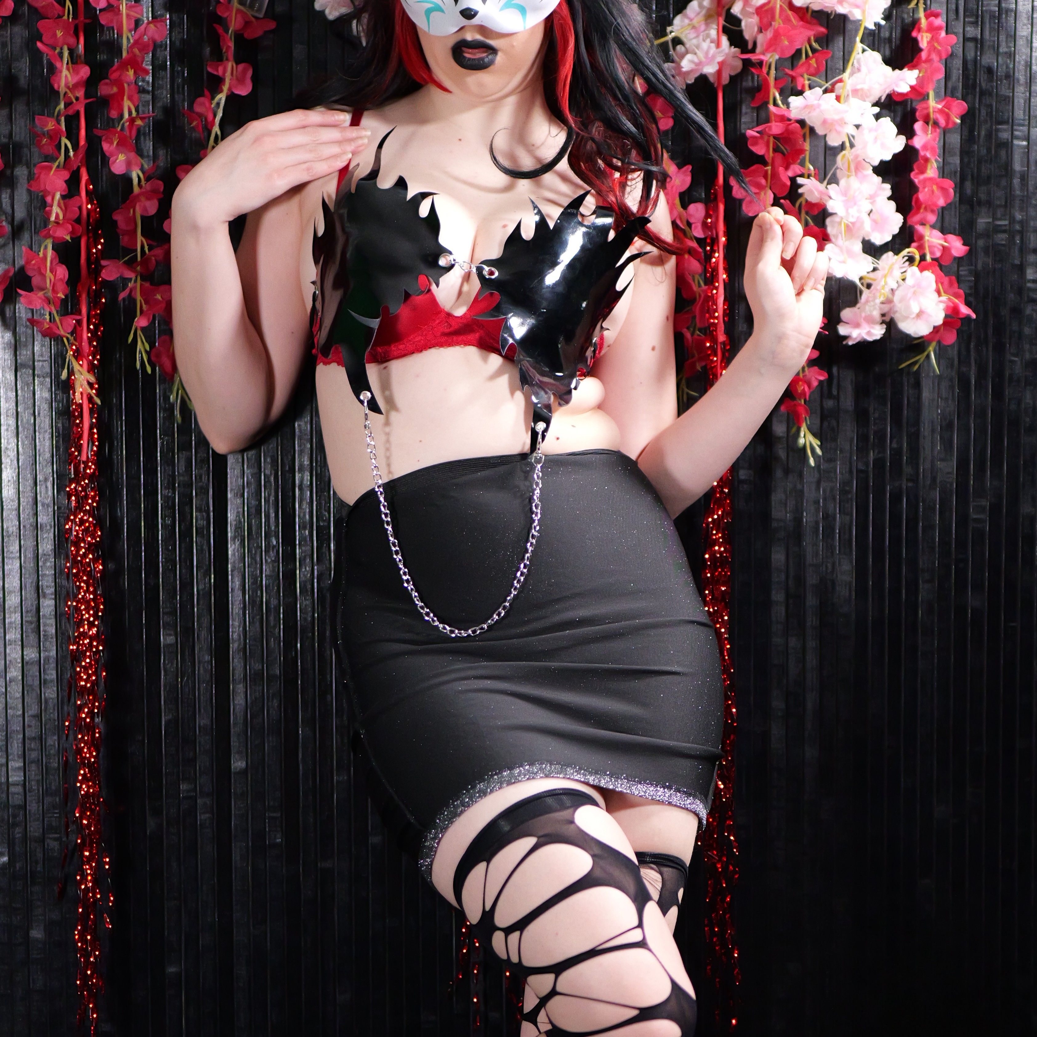 Lotta Moore Exclusive Ripped Thigh Highs